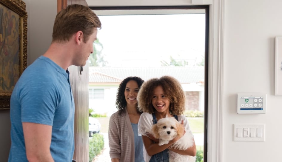 Riverside home with ADT Smart Locks